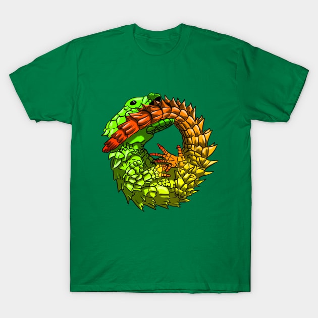 Thorny Dragon 2 T-Shirt by randompixel